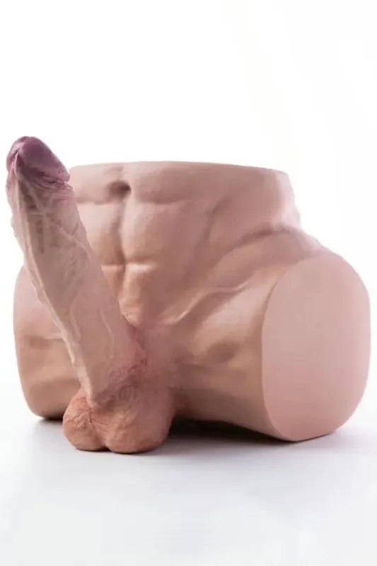 dildo 25 cm 21.2 lbs Qita Silicone Male Butt Sex Doll