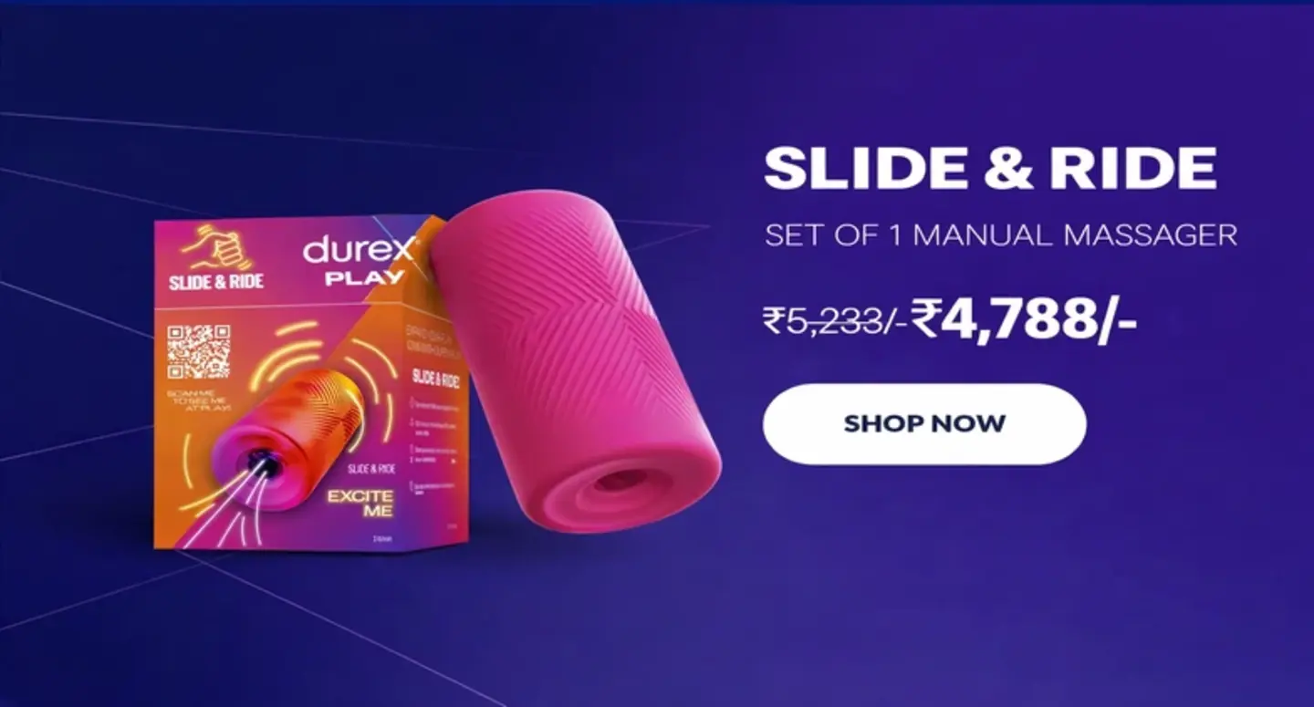Durex Play Slide & Ride Sex Toys For Man
