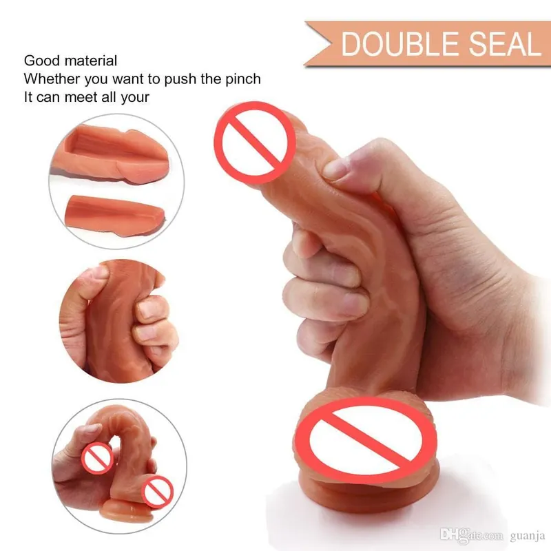 Extra Large Silicone Dildo Premium Adult Toy for Women thumbnail 3