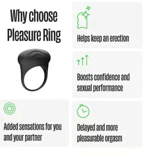 Bold Care Pleasure Vibrating Ring for Men and Couples thumbnail 2