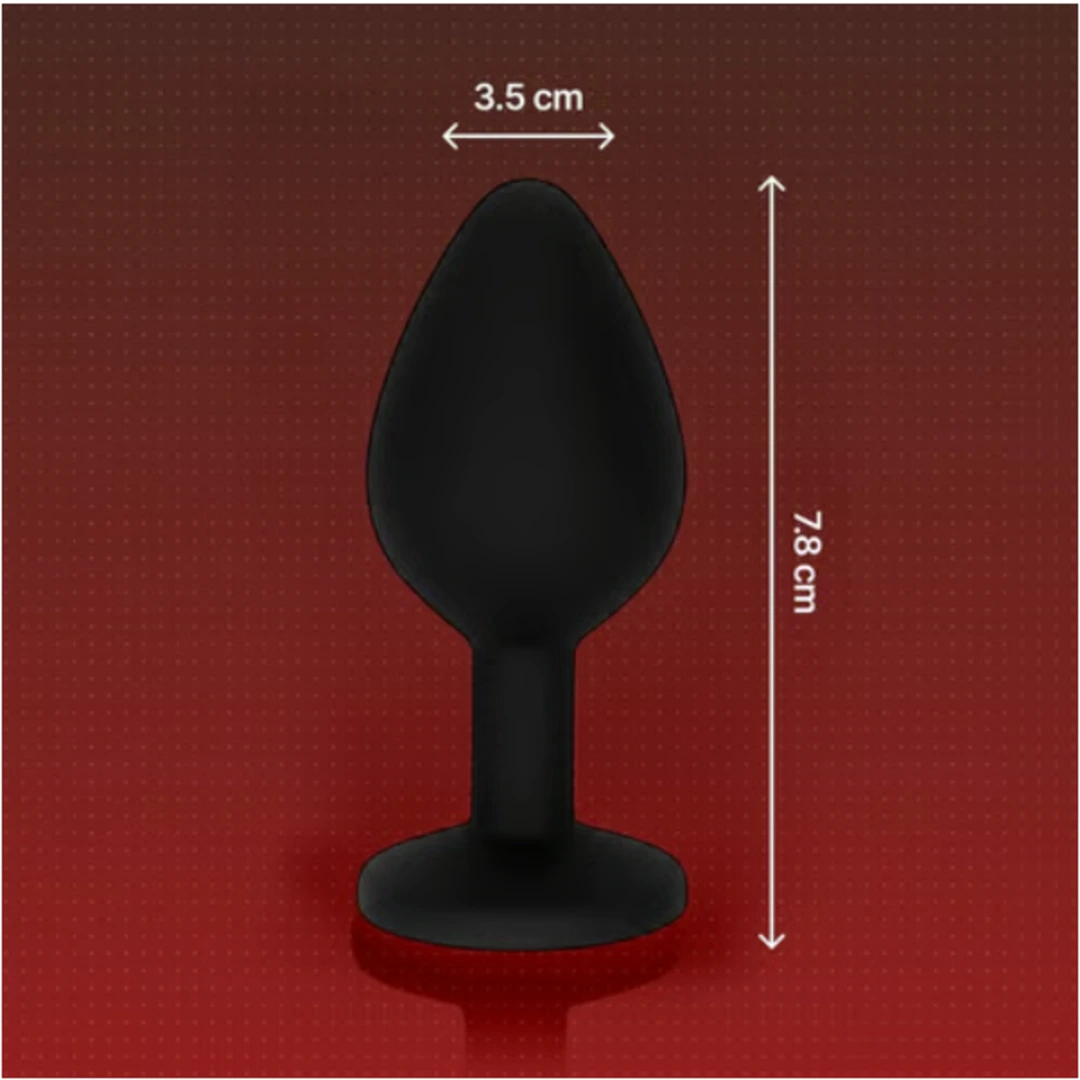 Silicone Butt Plug with Flared Base thumbnail 2